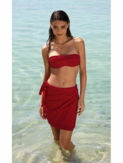 Bandeau Rouge Tango AJOURAGE COUTURE -WACOAL Boutique bandeau rouge tango ajourage couture 3