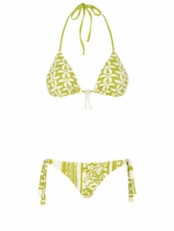 Devant 30 Bikini Imprimé Anis