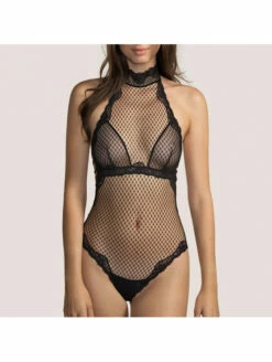 Body Résille Noir ZAHA -WACOAL Boutique body resille noir zaha 2