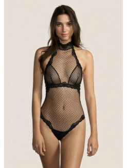 Body Résille Noir ZAHA