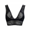 Brassière Sans Armature Noir TRESSAGE GRAPHIC -WACOAL Boutique brassiere sans armature noir tressage graphic