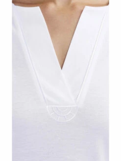 Chemise De Nuit Coton Manches Courtes