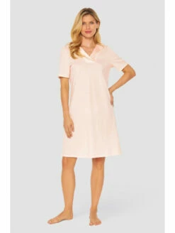 Chemise De Nuit Longue Manches Courtes -WACOAL Boutique chemise de nuit longue manches courtes 3