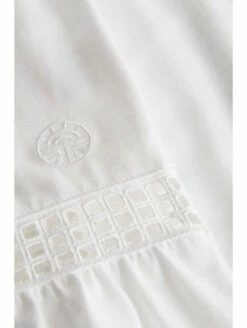 Chemise De Nuit Manches Courtes Blanc COTON -WACOAL Boutique chemise de nuit manches courtes blanc coton 4