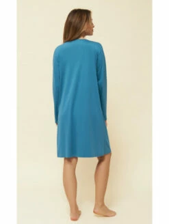 Chemise De Nuit Manches Longues COTON MODAL -WACOAL Boutique chemise de nuit manches longues 4