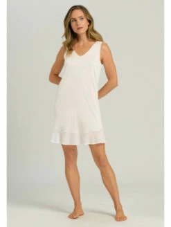 HANRO Chemise De Nuit Sans Manche FAYE -WACOAL Boutique chemise de nuit sans manche faye 2