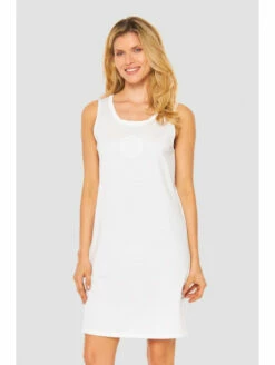 Chemise De Nuit Sans Manches COTON
