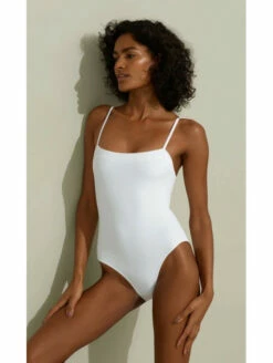 ERES Maillot 1 Pièce Blanc AQUARELLE