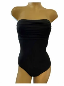 Maillot 1 Pièce Bustier Noir CALARENA
