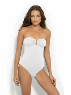 ERES Maillot Une Pièce Blanc CASSIOPEE