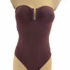 Maillot Une Pièce Chocolat BANDEAU SOFTLINE -WACOAL Boutique maillot une piece chocolat bandeau softline