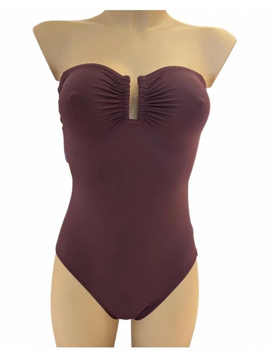 Maillot Une Pièce Chocolat BANDEAU SOFTLINE 3 Maillot Une Pièce Chocolat BANDEAU SOFTLINE