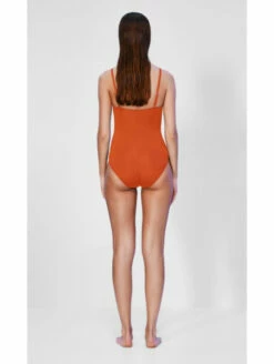 Maillot Une Pièce MINIMALIST-CUT Orange SOFTLINE -WACOAL Boutique maillot une piece minimalist cut orange softline 2
