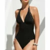 Maillot Une Pièce Noir AJOURAGE COUTURE -WACOAL Boutique maillot une piece noir ajourage couture