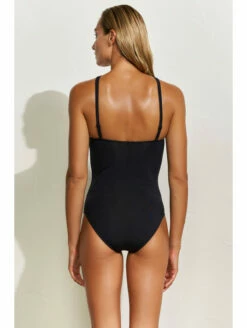 Maillot Une Pièce Noir HALTER -WACOAL Boutique maillot une piece noir halter 2