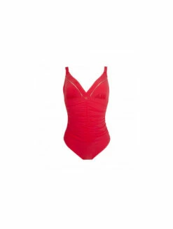 Maillot Une Pièce Rouge PLAISIR REGATE