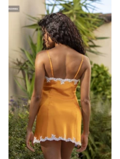 Mini-combinette Orange REINE -WACOAL Boutique mini combinette orange reine 2