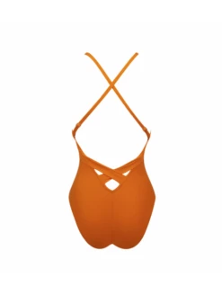 Devant -WACOAL Boutique nageur avec maintien dos croise orange la chiquissima 1