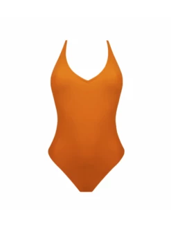 Devant 57 Nageur Avec Maintien Dos Croisé Orange LA CHIQUISSIMA