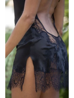 Nuisette Dos Nu Noir PERSEA -WACOAL Boutique nuisette dos nu noir persea 2