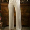 Pantalon SOIE Naturel Ivoire