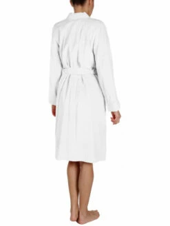 Peignoir éponge Blanc COTON -WACOAL Boutique peignoir eponge blanc coton 2
