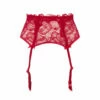 Porte-jarretelles Rouge SOIR DE VENISE -WACOAL Boutique porte jarretelles rouge soir de venise