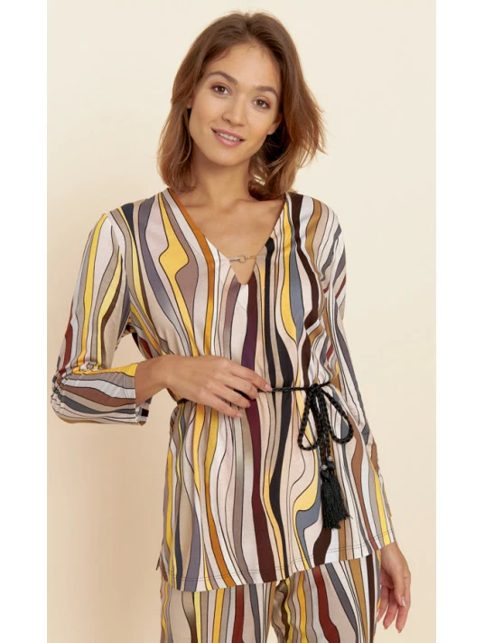 Pyjama Coton Et Modal WILD WAVES COUTURE 4 Pyjama Coton Et Modal WILD WAVES COUTURE – Image 2