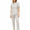 Pyjama En Coton Imprimé -WACOAL Boutique pyjama en coton imprime