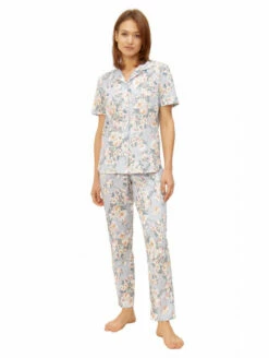 Pyjama En Coton Imprimé