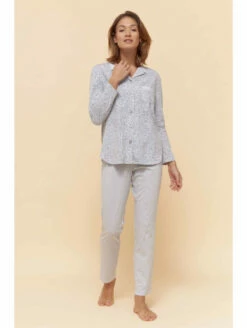 Pyjama Manches Longues Imprimé COTON