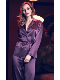 Pyjama En Soie Rouge SOIE -WACOAL Boutique pyjama en soie marjolaine rouge 3soi5533 3