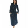 Robe De Chambre Bleu Marine TADEA