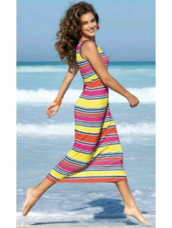 Robe Longue Rayée L'ECOCHERIE