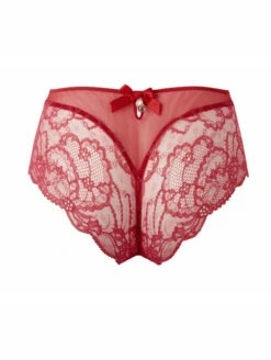 Shorty Taille Haute Rouge SOIR DE VENISE -WACOAL Boutique shorty soir de venise 3