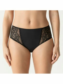 Twist Slip Taille Haute I DO BLACK 7 Twist Slip Taille Haute I DO BLACK -WACOAL Boutique slip taille haute i do black 2