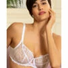 Soutien-gorge Corbeille Blanc CRYSTAL POESIE -WACOAL Boutique soutien gorge corbeille blanc crystal poesie