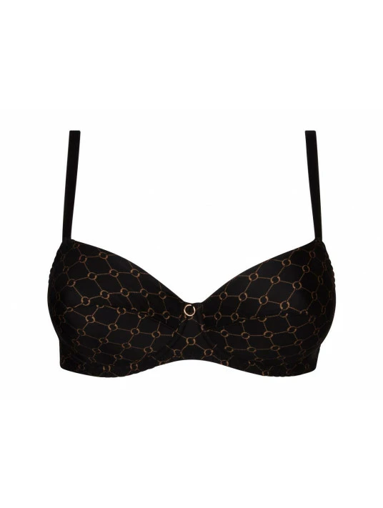 Soutien-gorge Emboitant Noir BIJOU DU JOUR 3 Soutien-gorge Emboitant Noir BIJOU DU JOUR