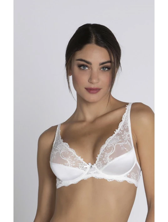 Soutien-gorge Glamour écru SPLENDEUR SOIE 3 Soutien-gorge Glamour écru SPLENDEUR SOIE