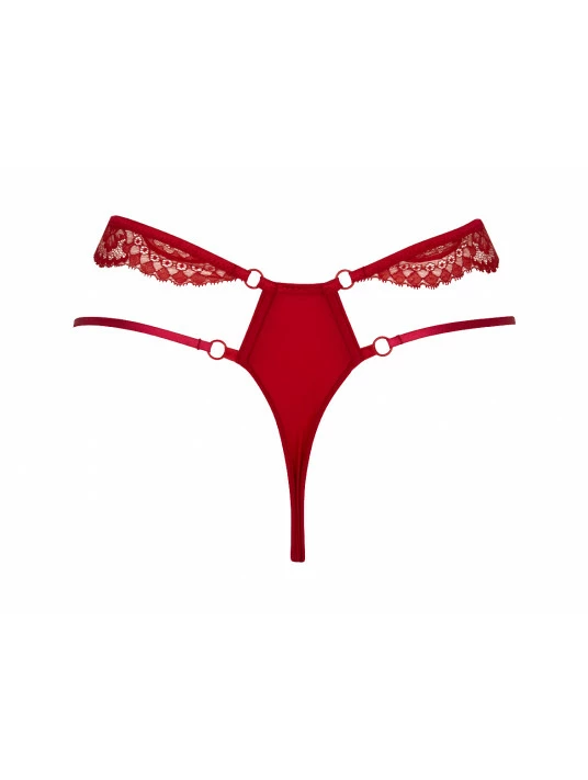 String Fantaisie Rouge GLAMOUR COUTURE 7 String Fantaisie Rouge GLAMOUR COUTURE – Image 5