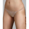 String Dentelle Nude GINGER -WACOAL Boutique string vintage ginger nude