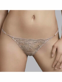 String Dentelle Nude GINGER -WACOAL Boutique string vintage ginger nude 2