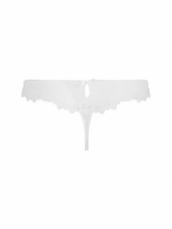 Tanga GUIPURE ORFEVRE 8 Tanga GUIPURE ORFEVRE -WACOAL Boutique tanga coton blanc guipure orfevre 2