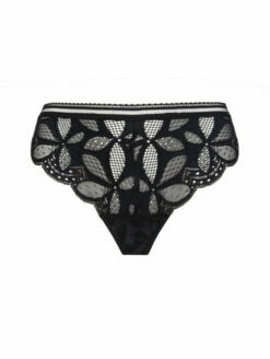 Tanga Noir STRICTO SENSUELLE -WACOAL Boutique tanga noir stricto sensuelle 1