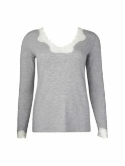 Top Bien-être Gris Chiné SIMPLY PERFECT