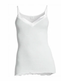 Top Bretelles Spaghettis Col V Satin COTON -WACOAL Boutique top bretelles spaghettis col v satin coton 2