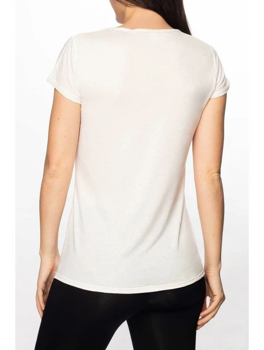 Top Manches Courtes EMOTION LIN 4 Top Manches Courtes EMOTION LIN – Image 2