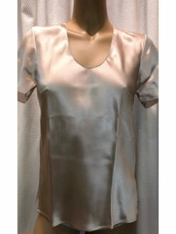 Top Manches Courtes En Soie